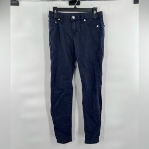 True Religion blue jeans skinny size 28 high rise legging